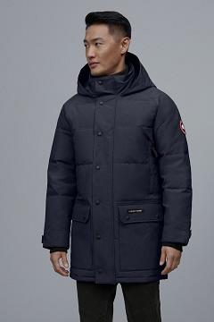 Chamarras Canada Goose Hombre Mexico - Emory Abrigos Azules QU3756908